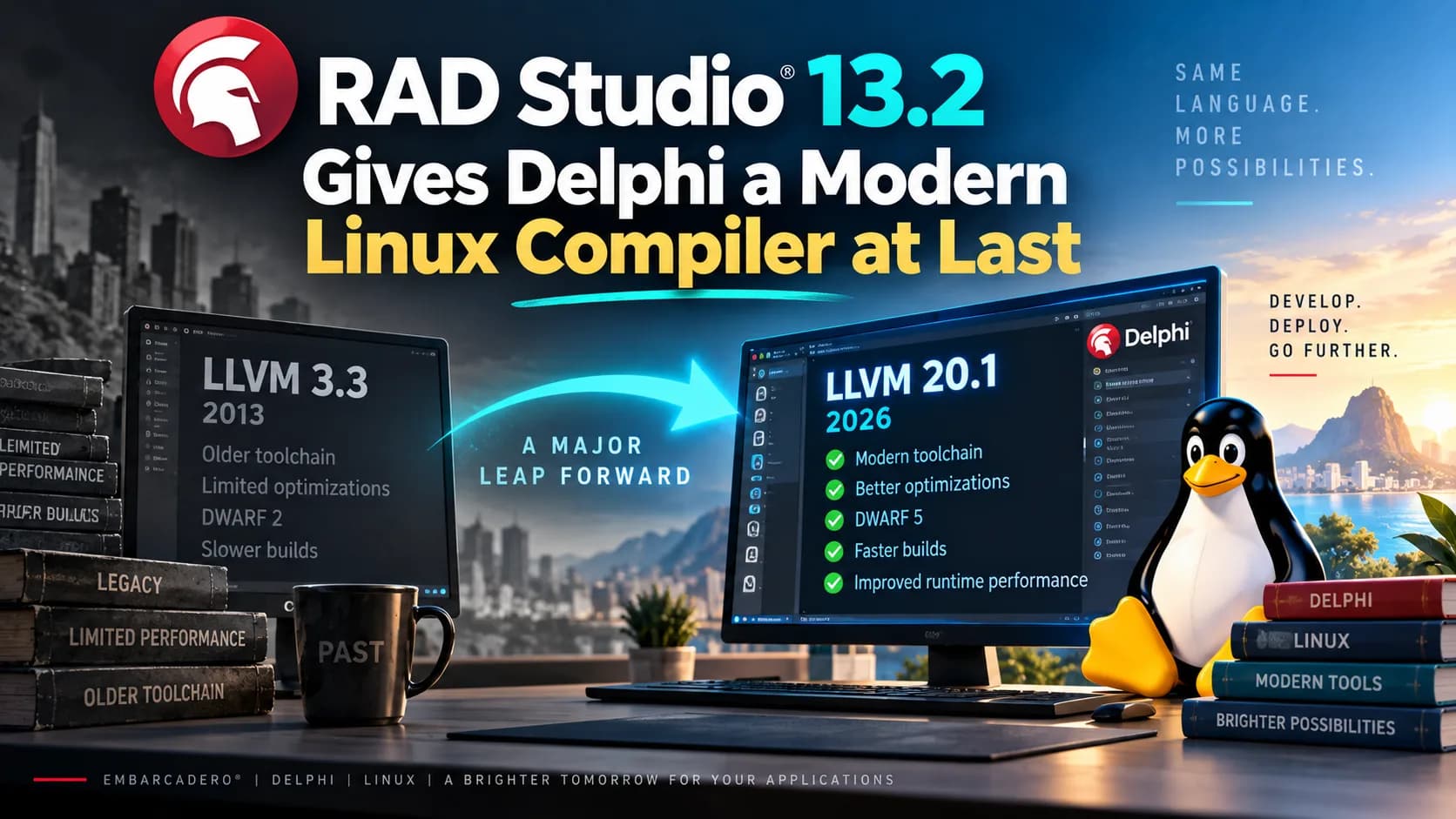 RAD Studio 13.2 Gives Delphi a Modern Linux Compiler