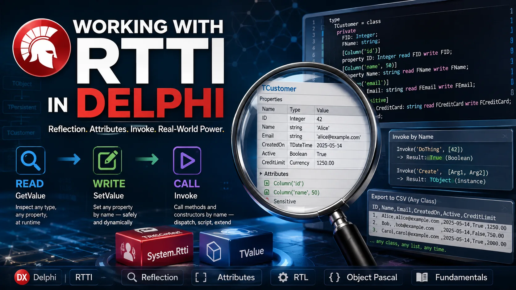 RTTI mit Delphi