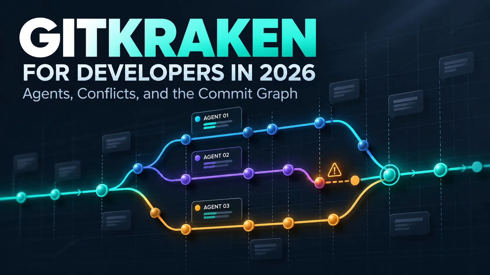 GitKraken für Entwickler 2026: Agenten, Konflikte und der Commit-Graph